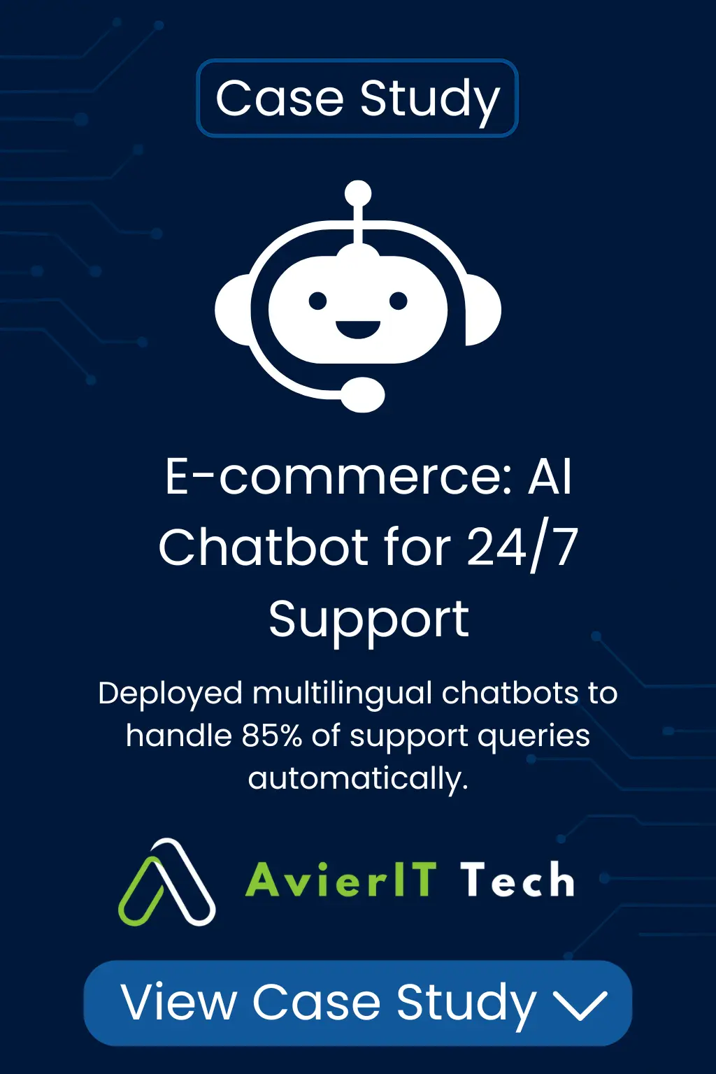 E-commerce: AI Chatbot for 24/7 Support