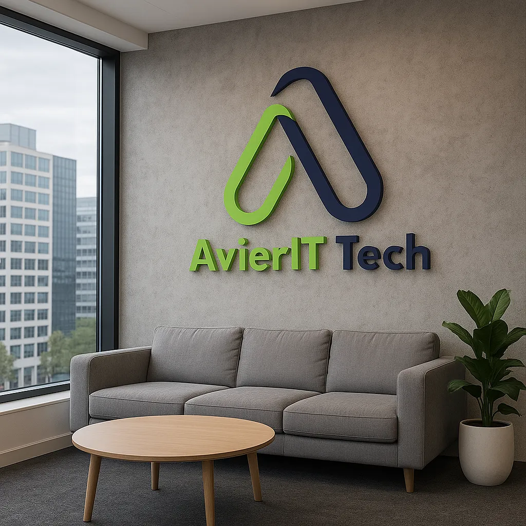 AvierIT Tech workplace hallway