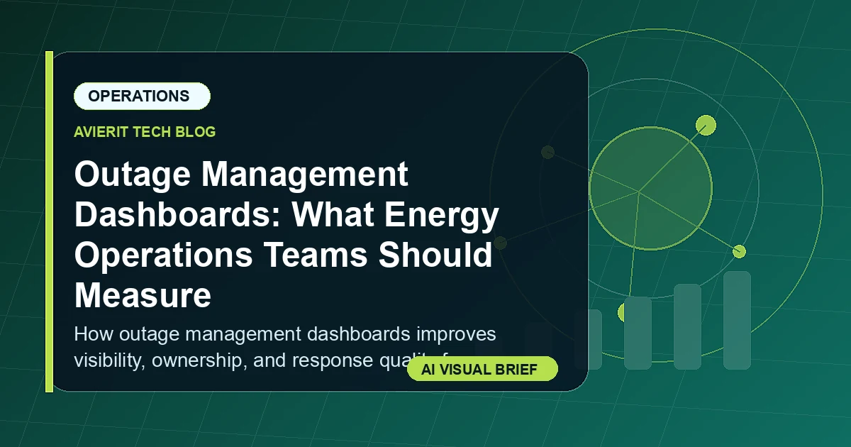 Outage Management Dashboards: What Energy Operations Teams Should Measure visual summary